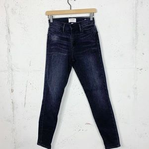 Frame Le High Skinny Jeans High Rise Size 26